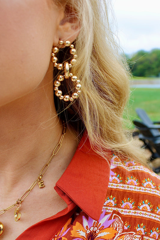 She's Got Plans Drop Earrings