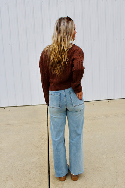 Wide Horizons Denim Pants