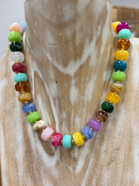 Retro Glam Multi Necklace