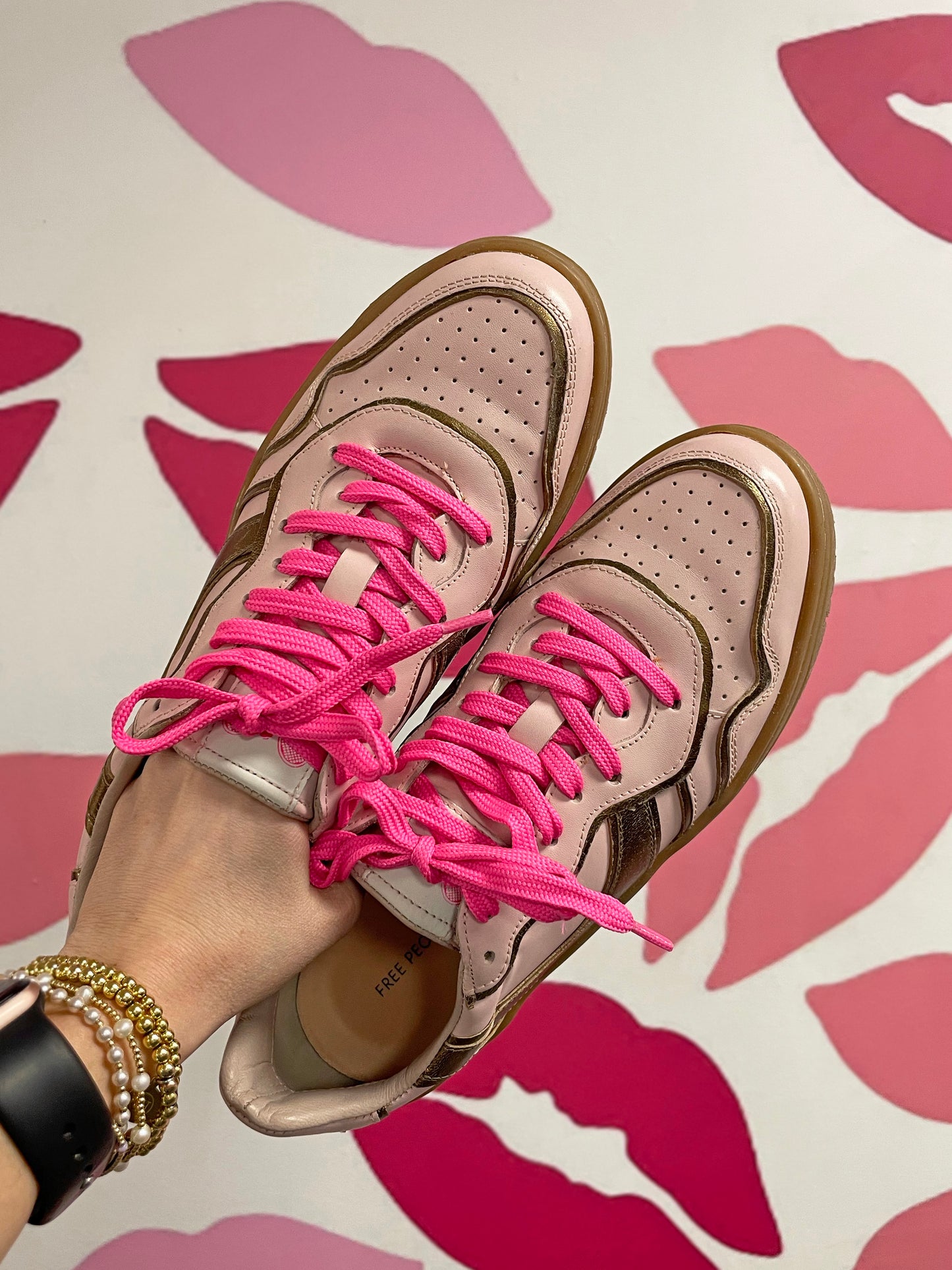 Retro Thirty Love  Cloud Pink Combo Sneakers