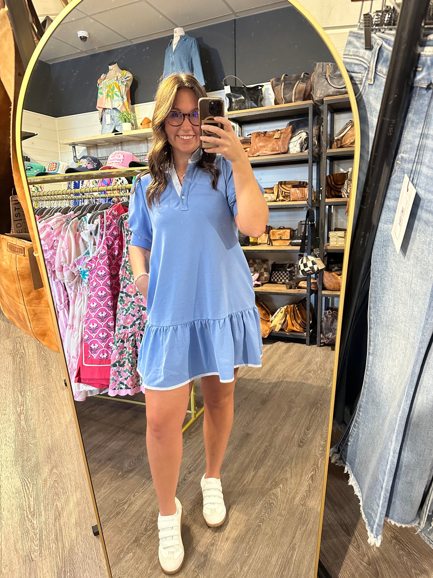 Elevated Easy Periwinkle Dress