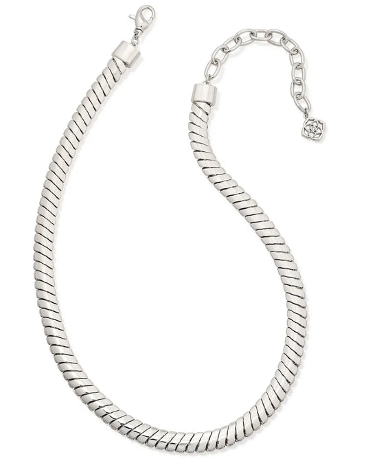 Lex Chain Necklace in Silver