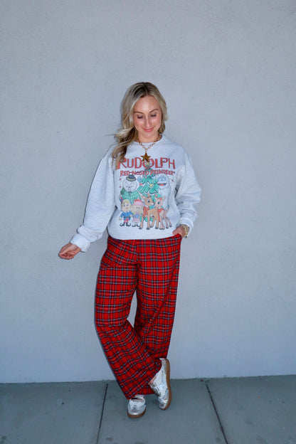 Rudolph Grey Sweatshirt