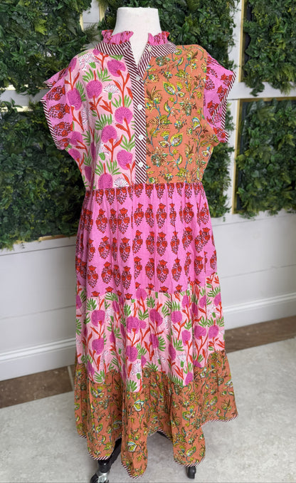 Patchwork Garden Dress