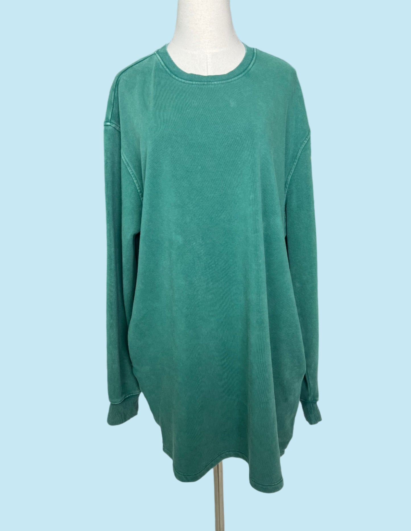 Warm and Wander Dark Green Dress