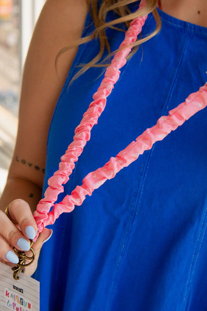 Fresh Page Pink Lanyard