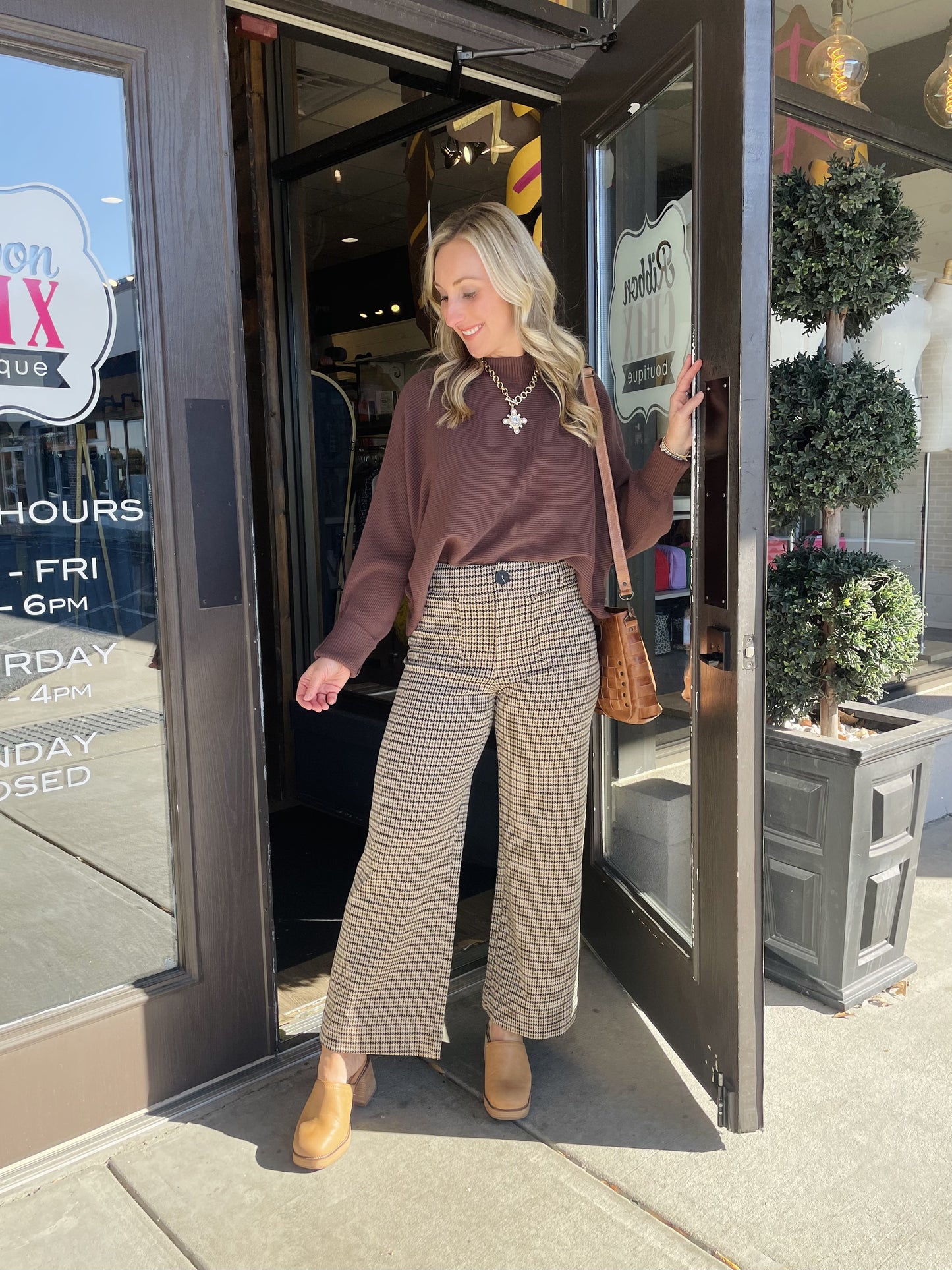 Good to Go Brown Sweater