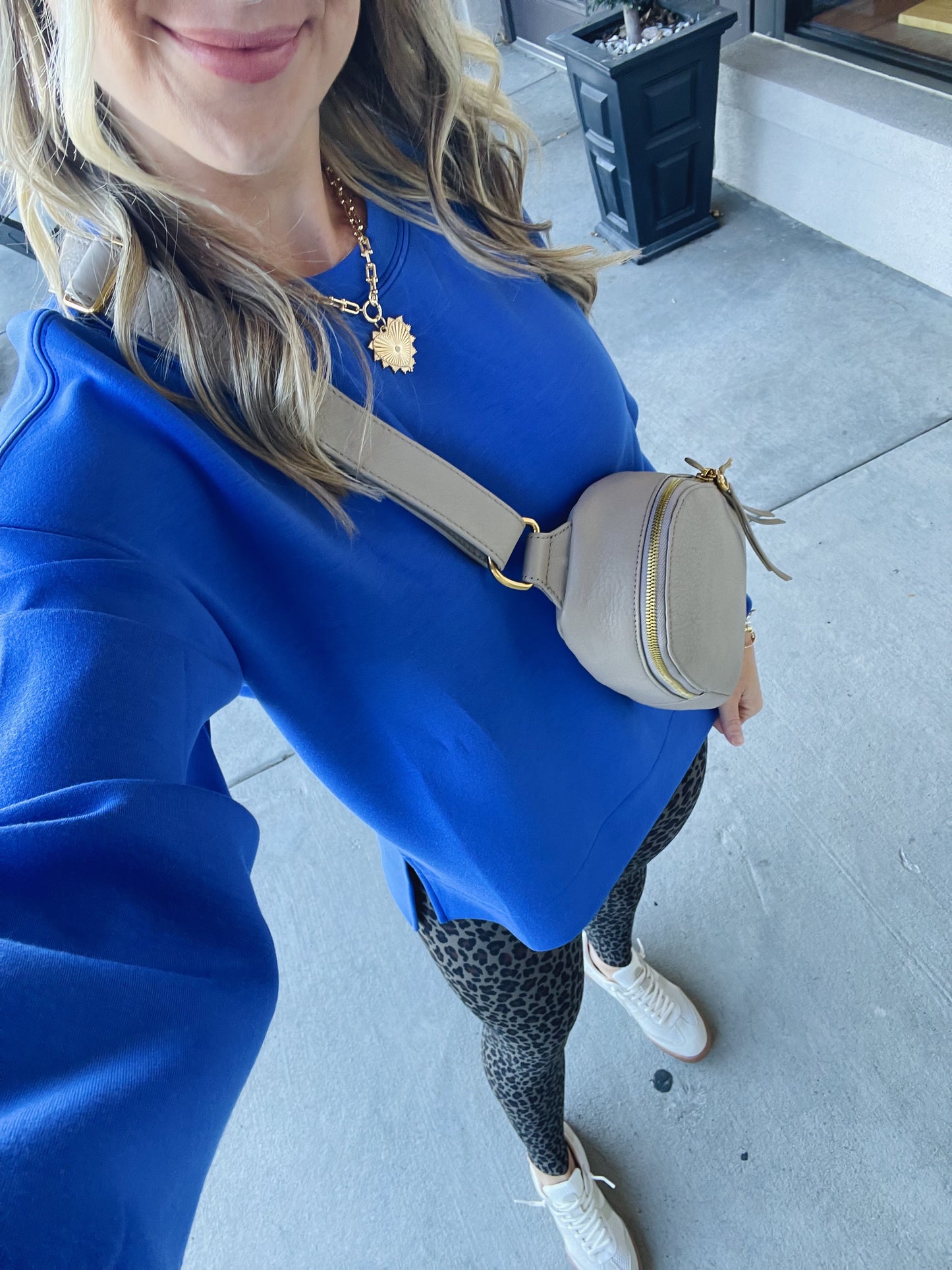 AirEssentials Long Sleeves Crewneck Cosmo Tunic