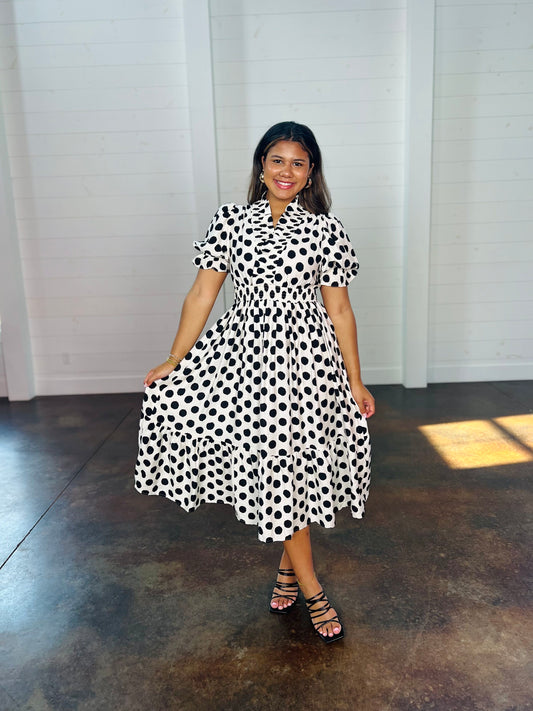 Effortless Print Dress