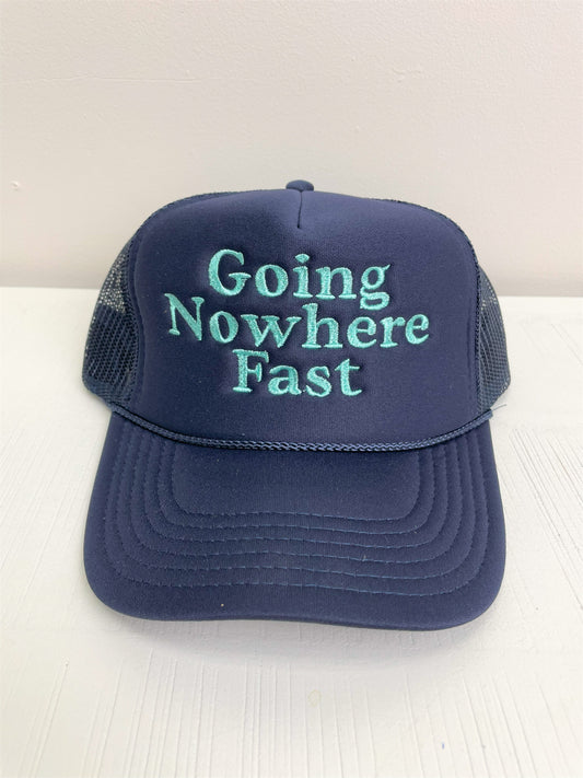 Going Nowhere Fast Navy Cap