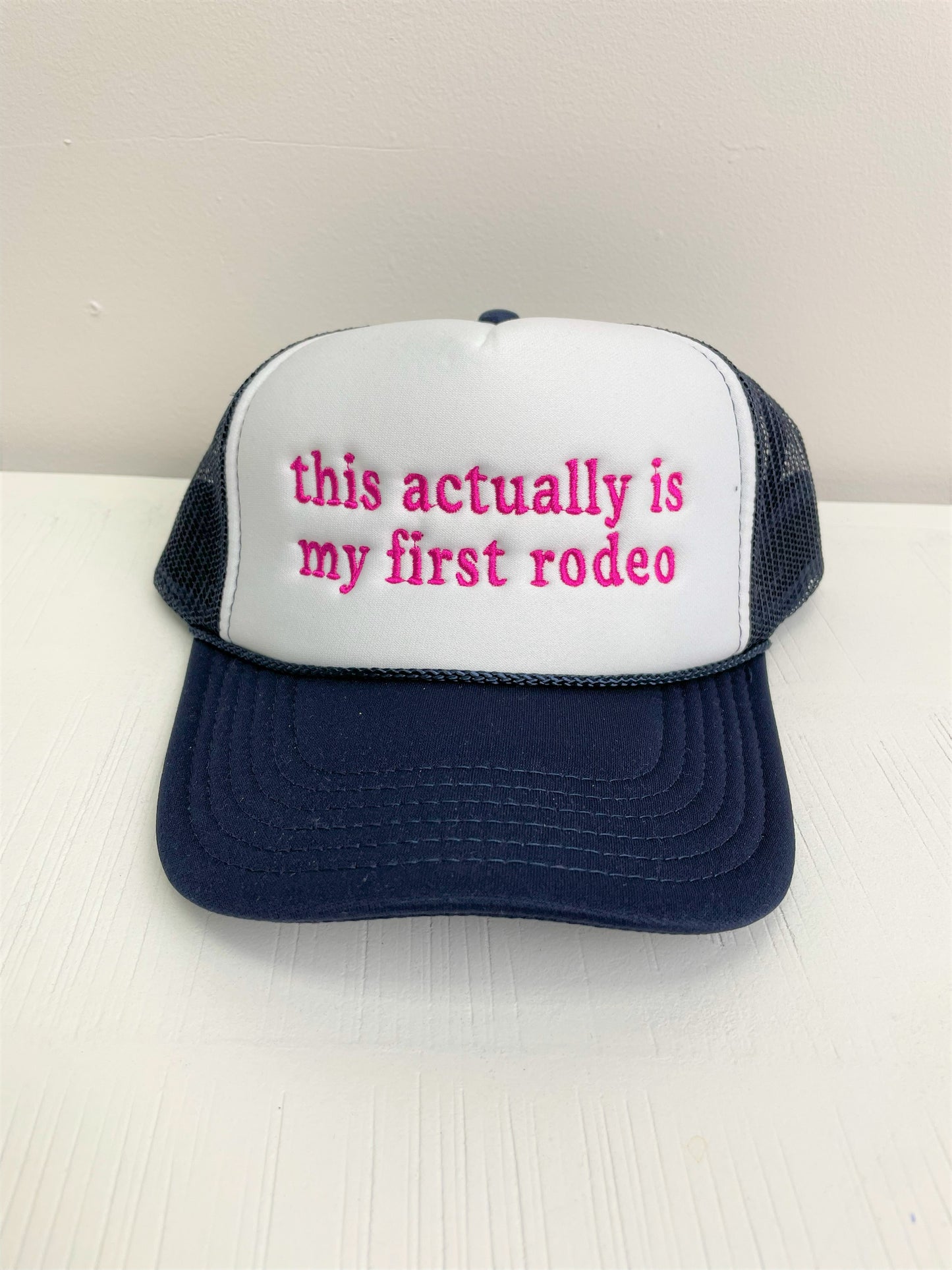 My First Rodeo Navy Cap
