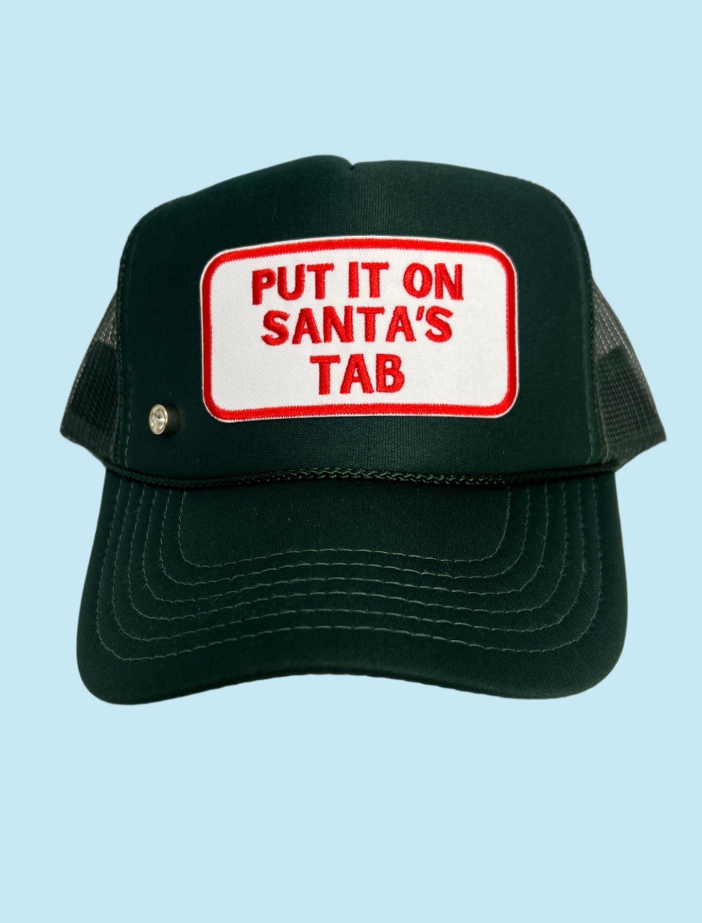 Put It On Santa's Tab Patch Cap