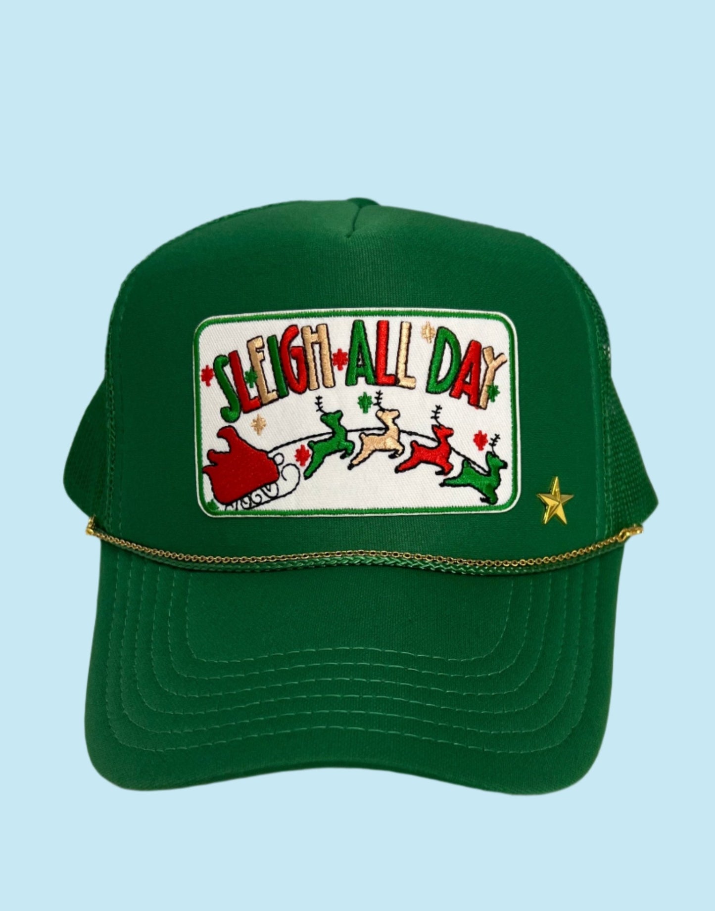 Sleigh All Day Patch Cap