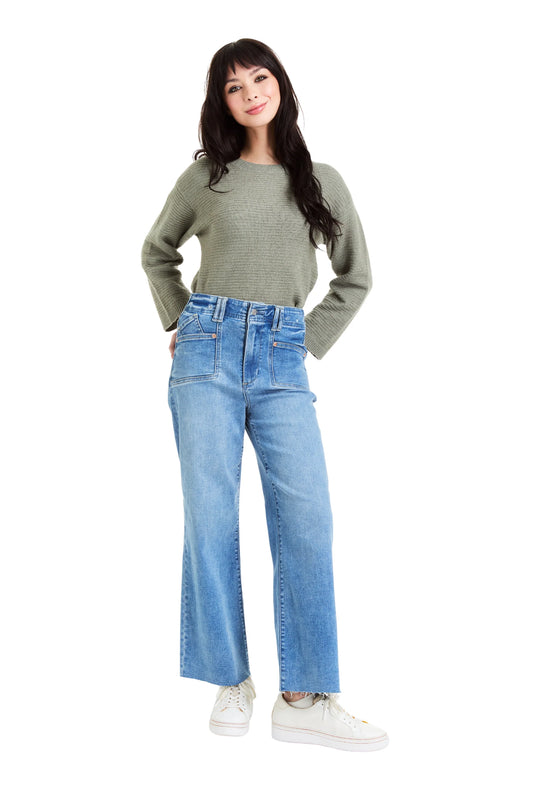 Carol Utility Pocket Wide Leg Pant