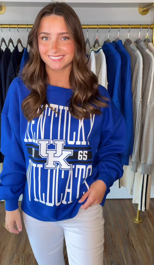 Kentucky "Bozeman" Navy Sweatshirt