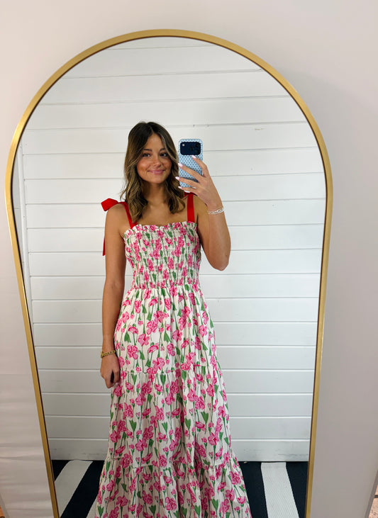 Every Sunday Pink Dress