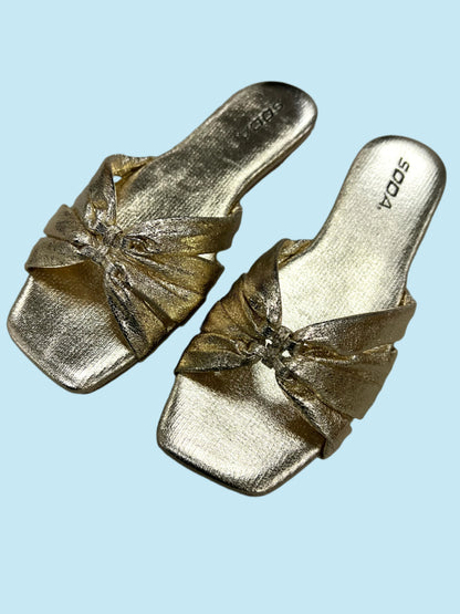 Mitzi Gold Sandal