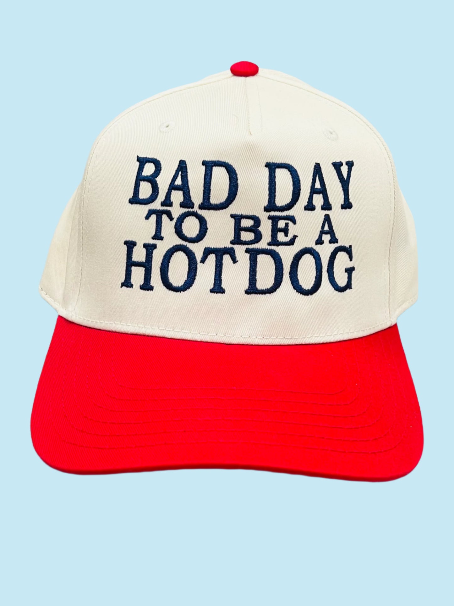 Bad Day to Be a Hot Dog Red Cap