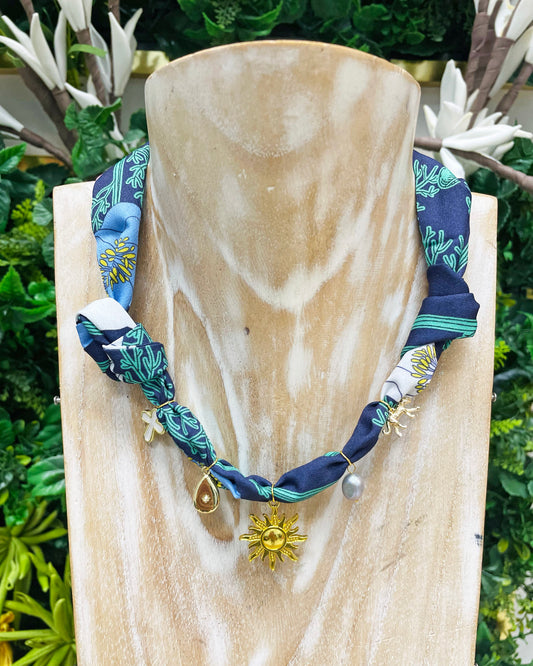 Tied Together 05 Scarf Necklace