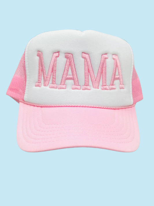 Mama Raised Pink Cap