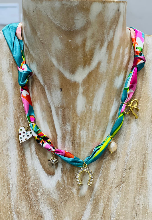 Tied Together 40 Scarf Necklace