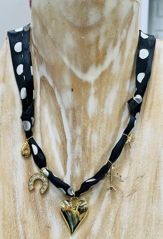 Tied Together 38 Scarf Necklace