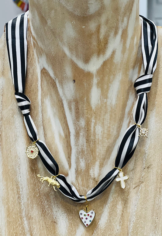 Tied Together 36 Scarf Necklace