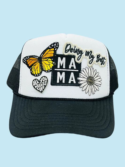 Mama Doing My Best Patch Cap