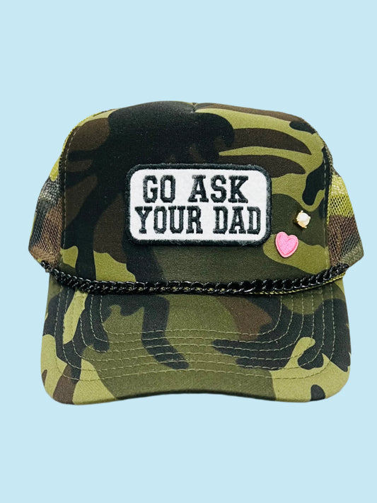 Go Ask Your Dad Patch Cap