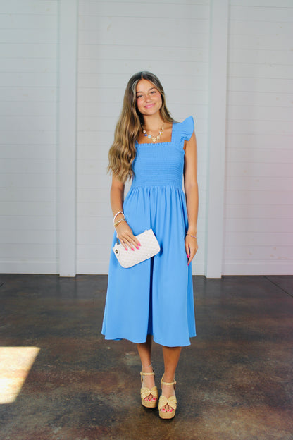 Playing it Cool Blue Dress