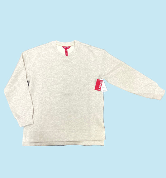 AirEssentials Brushed Crewneck Birch Heather Top
