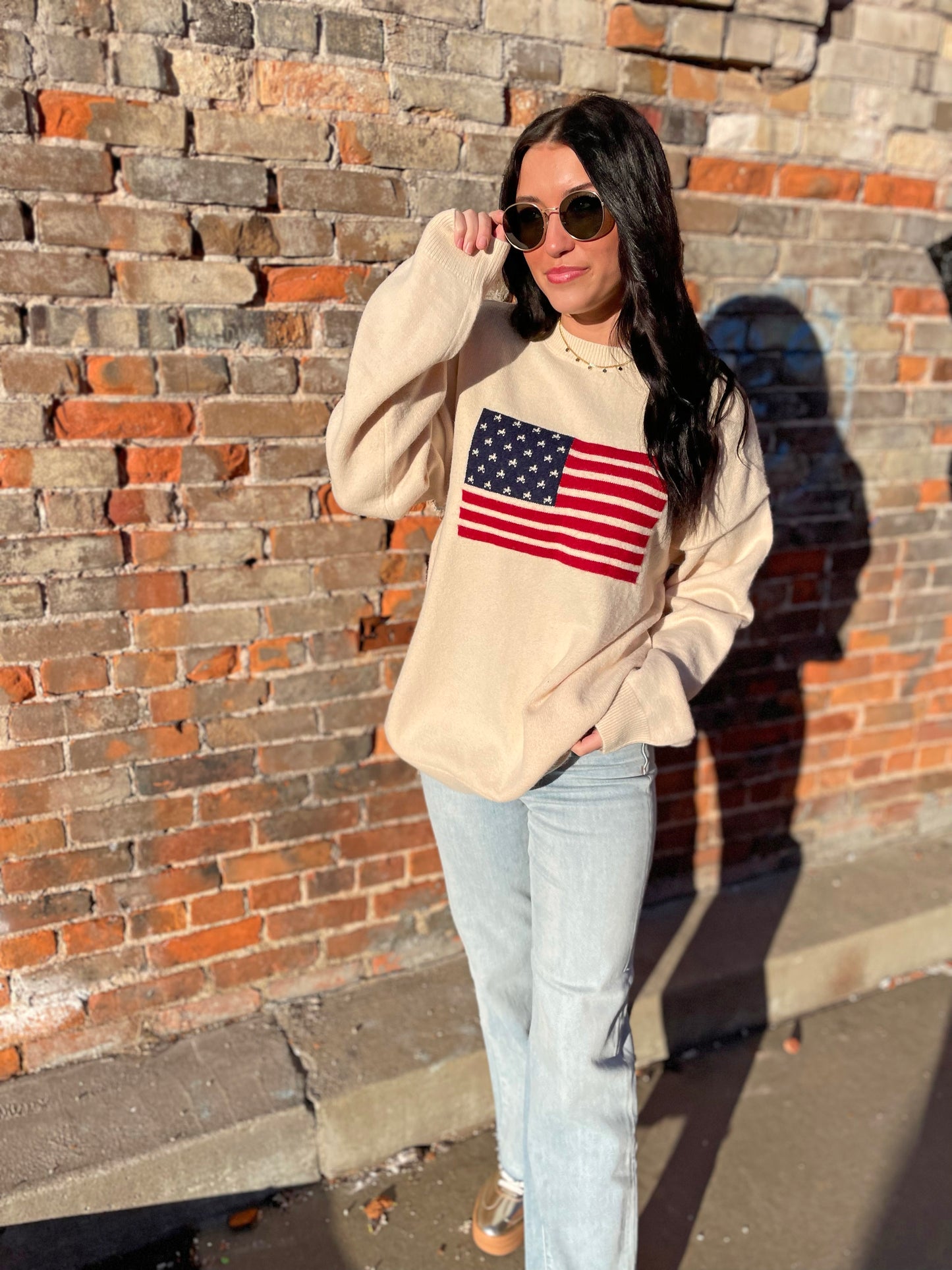 Feeling Patriotic Sweater