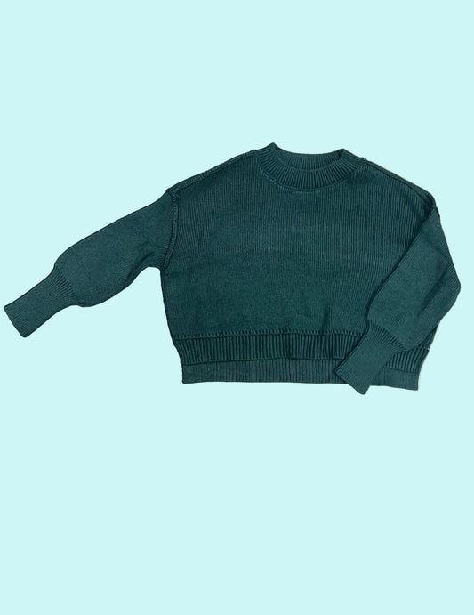 Sumire Deep Spruce Sweater