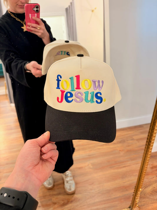 Follow Jesus Cap