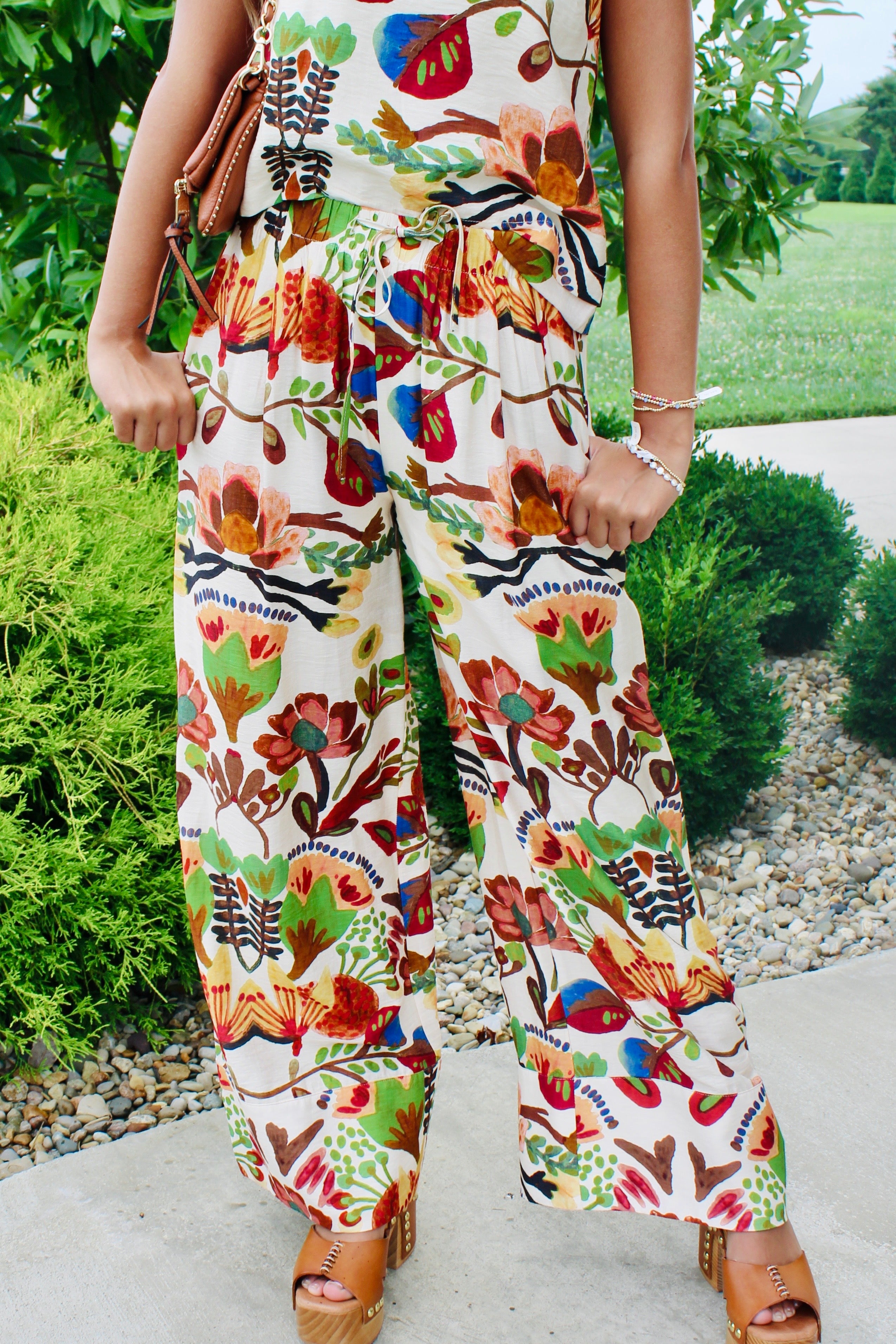 【COLOR iN ID】Summer Ribbon Pants RAINBOW LUPE METALLIC PANTS-ALJH0111-1 – Amylynn USA