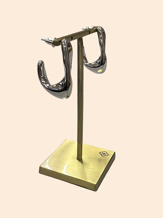 All on You Silver Earrings