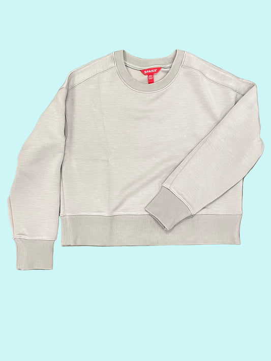AirEssentials Luxe Long Sleeves Crewneck Coastal Fog Top