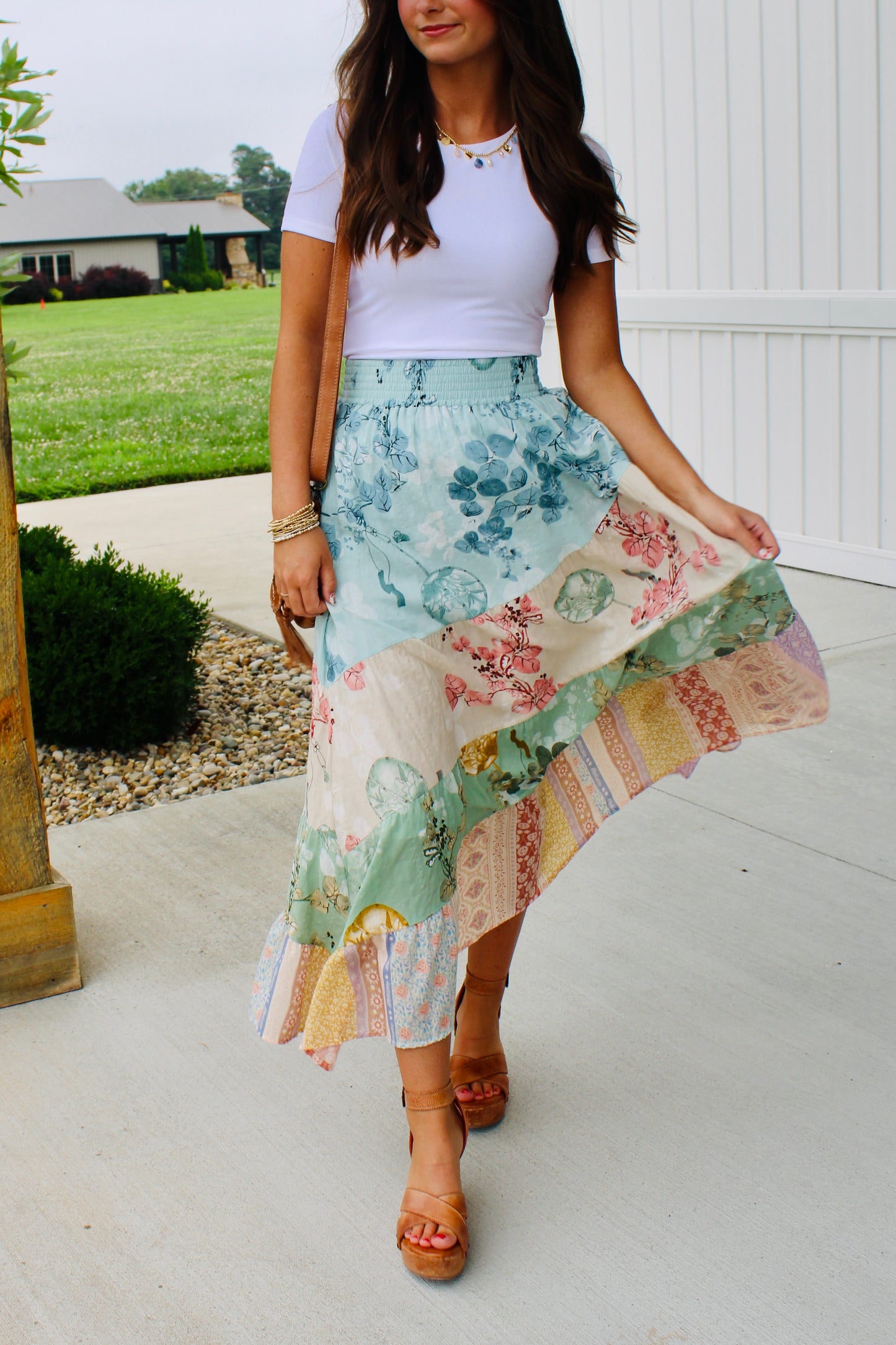 Springtime Splendor Maxi Skirt