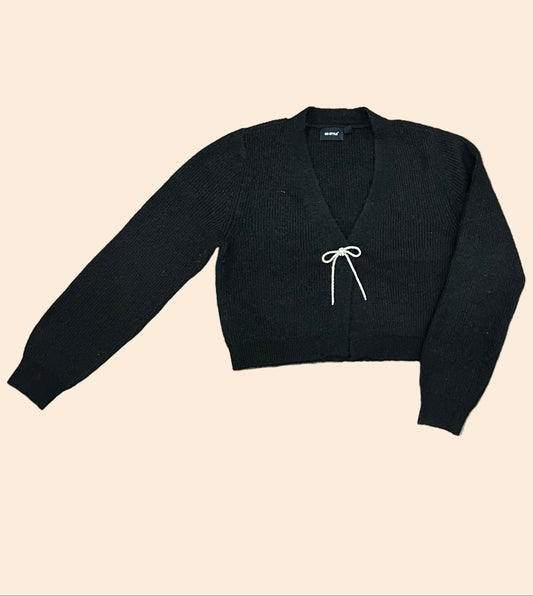 Ghaida Black Cardigan