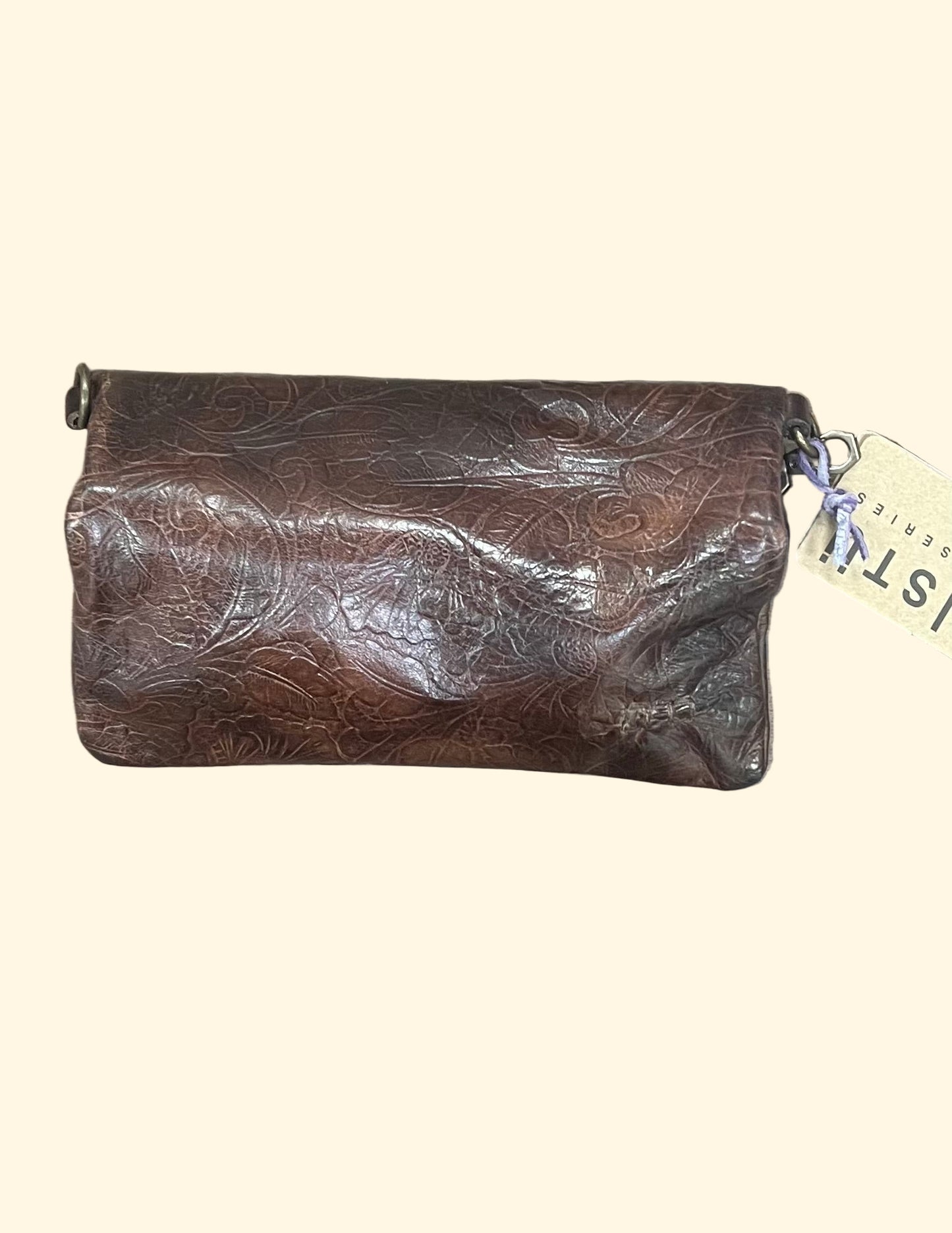 Cadence EM Teak Dip Dye Convertible Clutch