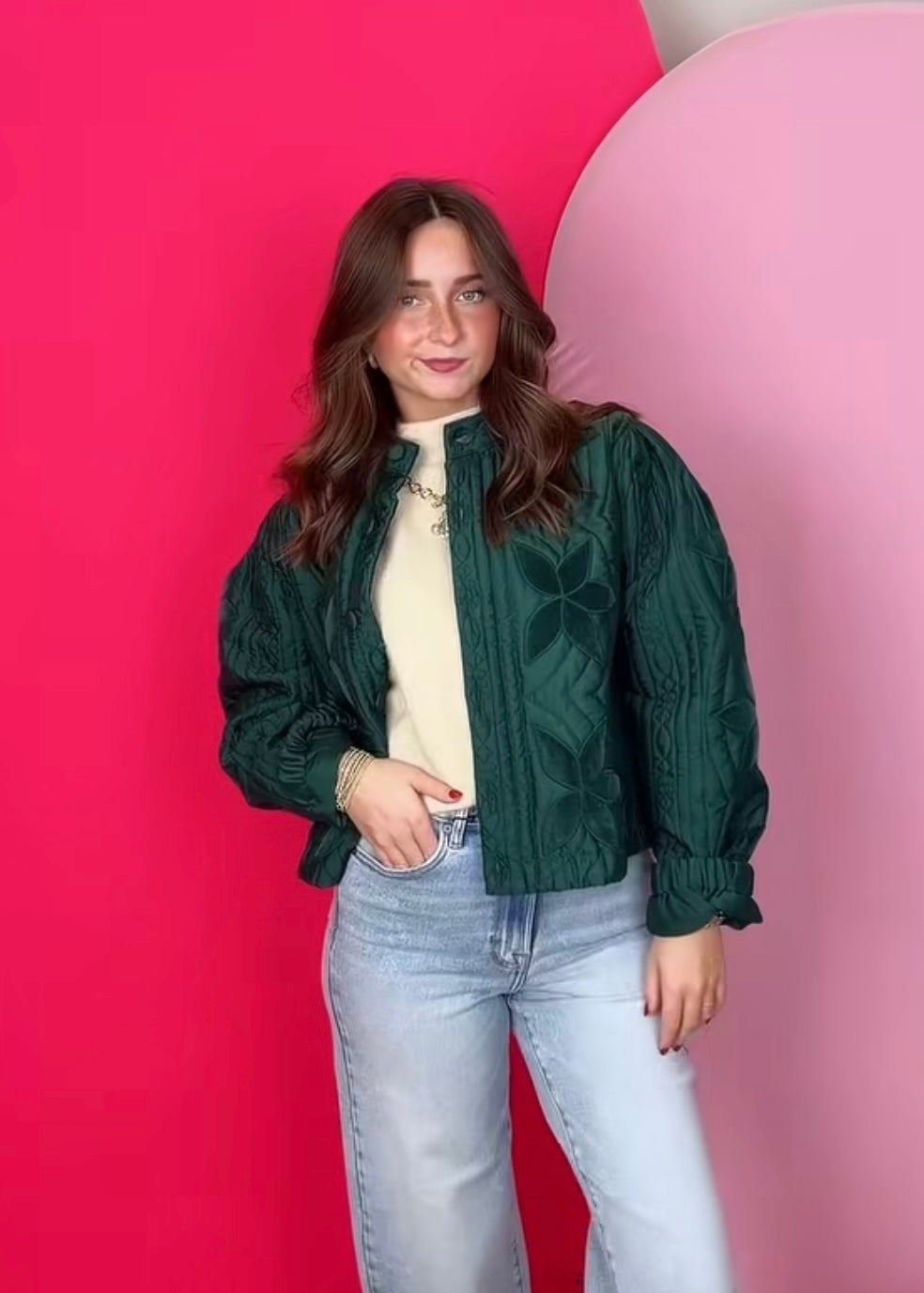 Naturally Yours Quilted Jacket