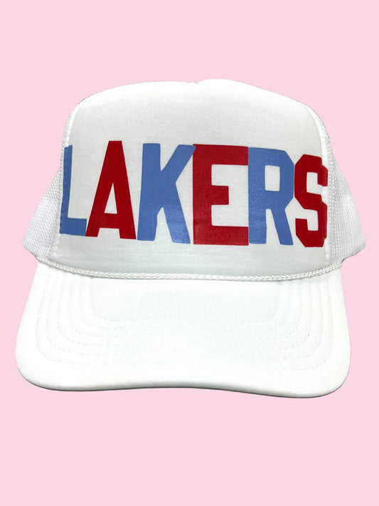 Lakers Spirit White Cap