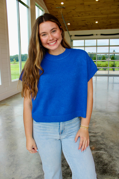 Simply Done Blue Top