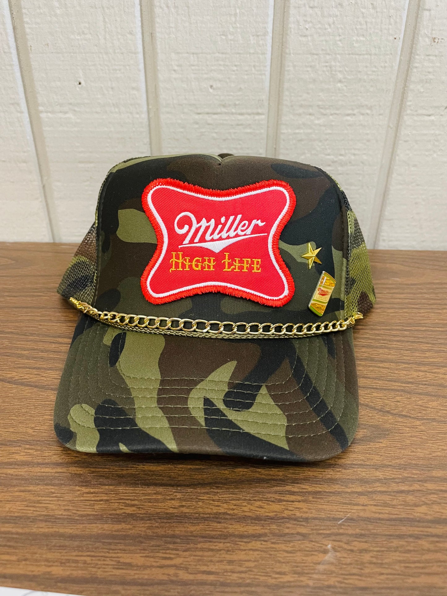 Miller High Life Patch Cap