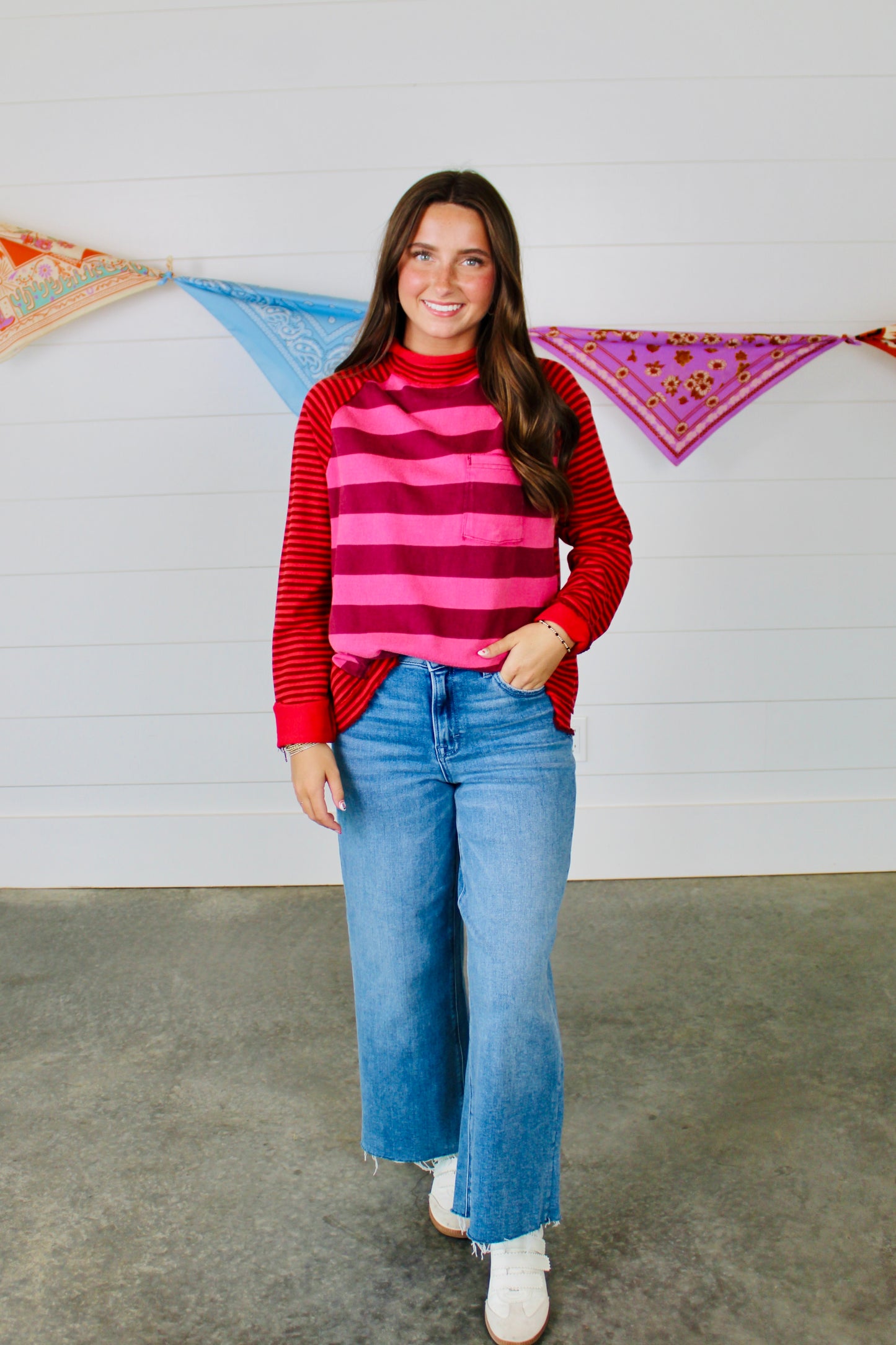 Punk Playful Candy Heart Combo Top