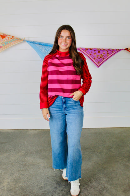 Punk Playful Candy Heart Combo Top