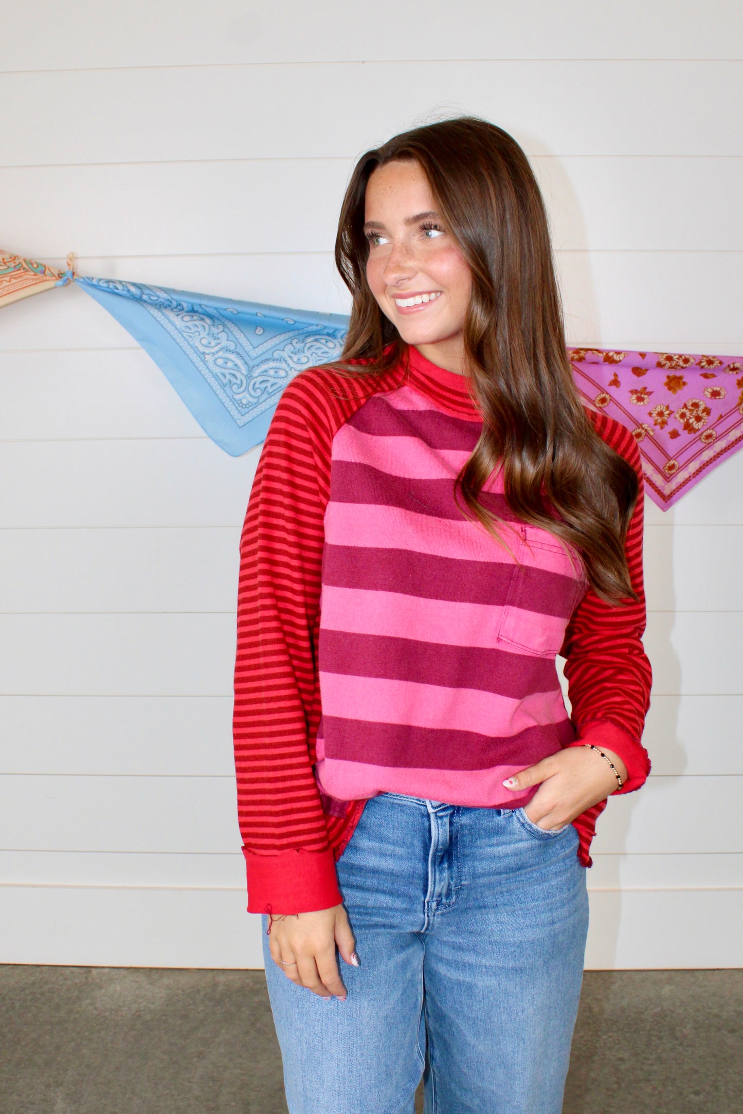 Punk Playful Candy Heart Combo Top