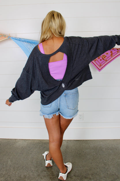 My Time Layer Black Top
