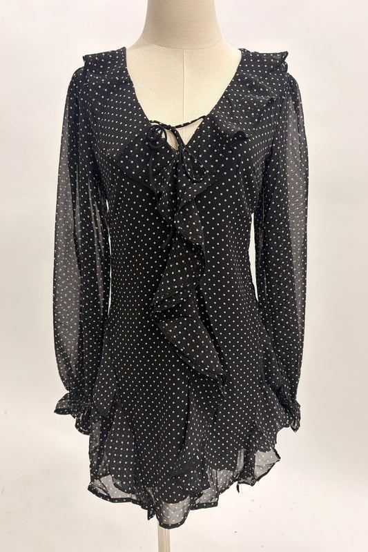 The Ruffle Dot Dress