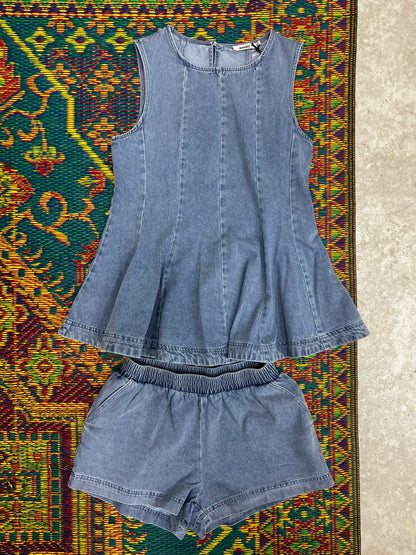 Always Down For Denim Set